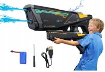PISTOLET NA WODĘ KARABIN AUTOMAT Elektryczny miotacz wody AKUMULATOR USB