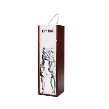 Pitbull Pudełko na wino, alkohol, z grafiką - Inna marka