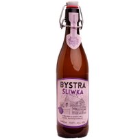 Piwo bystre jasne Śliwka pasteryzowane 0% alk. 500ml - Schronisko Bukowina Schronisko Bukowina
