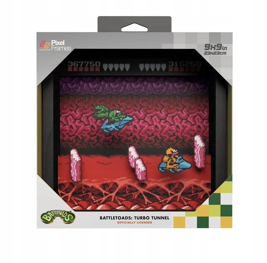 Pixel Frames Retro Ramka Battletoads Turbo Tunnel - Inny producent ...