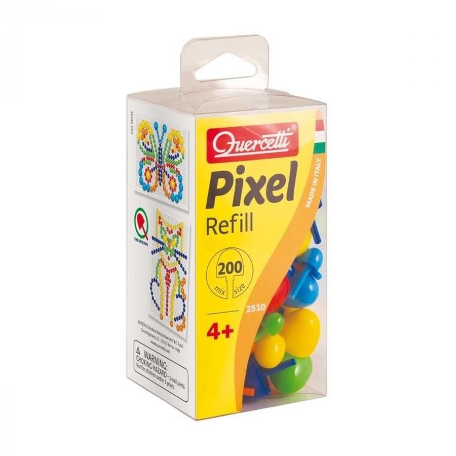 Pixel Refill, kołki Fantacolor, 200 elementów