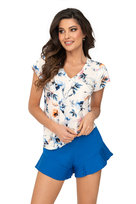 Piżama Astrid 1/2 Cobalt Cobalt, 38 Donna
