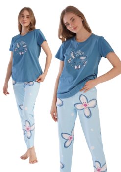 Piżama Damska bawełna długie spodnie XL Vienetta - Vienetta