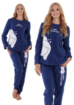 Piżama Damska Vienetta polarowa XL 42 ciepła gruba zimowa z kieszeniami - Vienetta