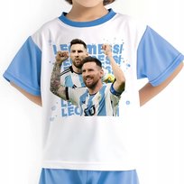 Piżama Dziecięca LEO MESSI Koszulka + Spodnie Piłkarskie Mix Wzorów 116 cm
