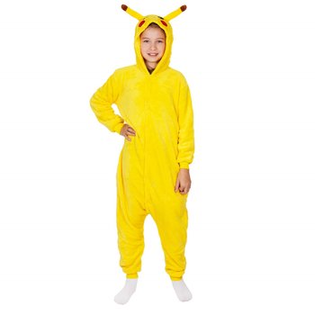 Piżama Jednoczęściowa Kigurumi Dziecięcy Kombinezon Pikachu Rozmiar 130-140 Cm - Springos