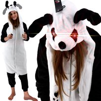 PIŻAMA KIGURUMI LED RUCHOME USZKA PIESEK 140