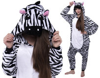 Piżama Kigurumi Onesie Zebra, Rozmiar L