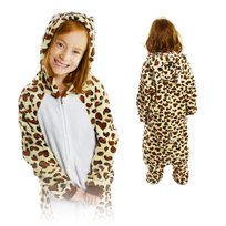 Piżama kombinezon onesie kigurumi dziecięca przebranie lampart prezent rozmiar 146-152