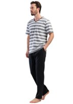 Piżama Męska bawełniana Vienetta 2XL +size krótki