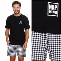 Piżama męska krótki rękaw DOCTOR NAP 7214 NAP KING M Doctor Nap