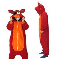 Piżama Onesie Kigurumi Kostium Przebranie Foxy XL: 175 - 185cm