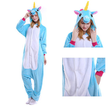 Piżama Onesie Kigurumi Kostium Przebranie Jednorożec XL: 175 - 185cm - nerd hunters