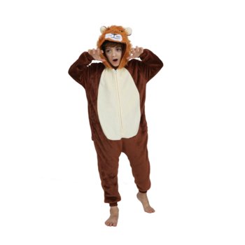 Piżama Onesie Kigurumi Kostium Przebranie Kigurumi Lew 135 - 145cm - nerd hunters