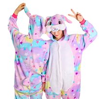 Piżama Onesie Kigurumi Kostium Przebranie Królik L: 165 - 175cm