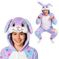 Piżama Onesie Kigurumi Kostium Przebranie Królik M: 155 - 165cm