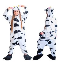 Piżama Onesie Kigurumi Kostium Przebranie Krowa 115-125cm