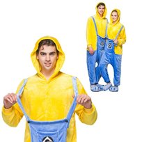 Piżama Onesie Kigurumi Kostium Przebranie Minion XL: 175-185cm