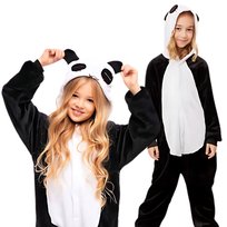 Piżama Onesie Kigurumi Kostium Przebranie Panda Dzieci 105-115cm