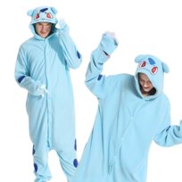 Piżama Onesie Kigurumi Kostium Przebranie Pokemon Bulbasaur XL: 175 - 185cm