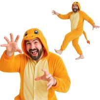 Piżama Onesie Kigurumi Kostium Przebranie Pokemon Charmander S: 145-155cm