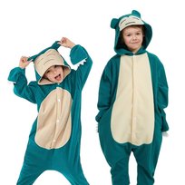 Piżama Onesie Kigurumi Kostium Przebranie Pokemon Snorlax Dzieci 125 - 135cm