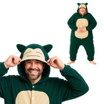 Piżama Onesie Kigurumi Kostium Przebranie Pokemon Snorlax L: 165 - 175cm