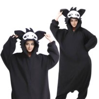 Piżama Onesie Kigurumi Kostium Przebranie Puro XL: 175 - 185cm