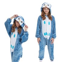 Piżama Onesie Kigurumi Kostium Przebranie Sowa Dzieci 95 - 105cm