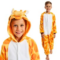 Piżama Onesie Kigurumi Kostium Przebranie Żyrafa Dzieci 105 - 115cm