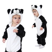 Piżama Onesie Kostium Przebranie Śpiochy Panda Niemowlę 80: 65-75 cm