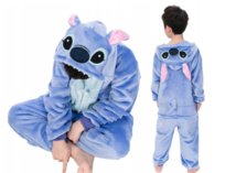 PIŻAMA STICH PRZEBRANIE DLA DZIECI KOMBINEZON NIEBIESKI 128-134CM 6-9 LAT Stitch Sticz