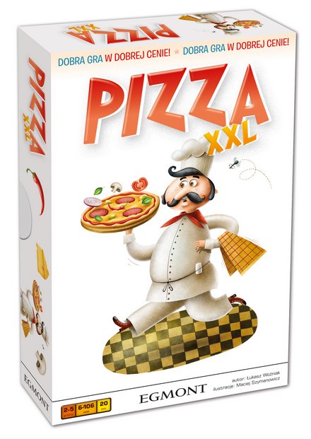 Pizza XXL, gra rodzinna, Egmont