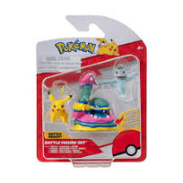 PKW - Battle Figure Set (3PK: Machop, Pikachu #1, Alolan Muk) W19 JAS POKEMON
