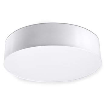 Plafon ARENA 45 biała minimalistyczny okrągła świeci w dół SL.0126 Sollux Lighting - SOLLUX LIGHTING