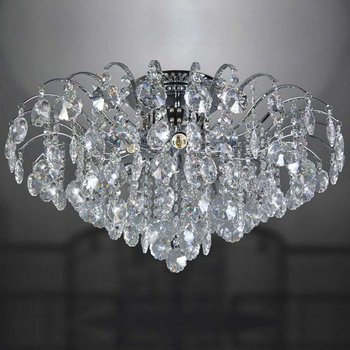Plafon LAMPA sufitowa FIRENZA MD30196/6 Italux kryształowa OPRAWA glamour crystal przezroczysta - ITALUX