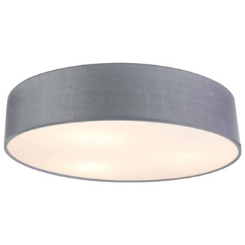 Plafon LAMPA sufitowa KIOTO 31-64684 Candellux abażurowa OPRAWA okrągła szara - Candellux