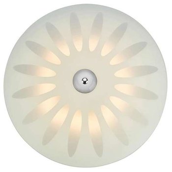 Plafon LAMPA sufitowa PETAL 107166 Markslojd szklana OPRAWA okrągła LED 15W 3000K biała - Markslojd