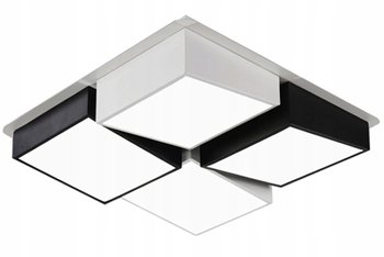 Plafon Led Lampa Sufitowa Duża 62Cm Black White - MAXXLLC