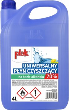 Plak Uniwersalny Płyn Czyszczący 70% 4L - Plak