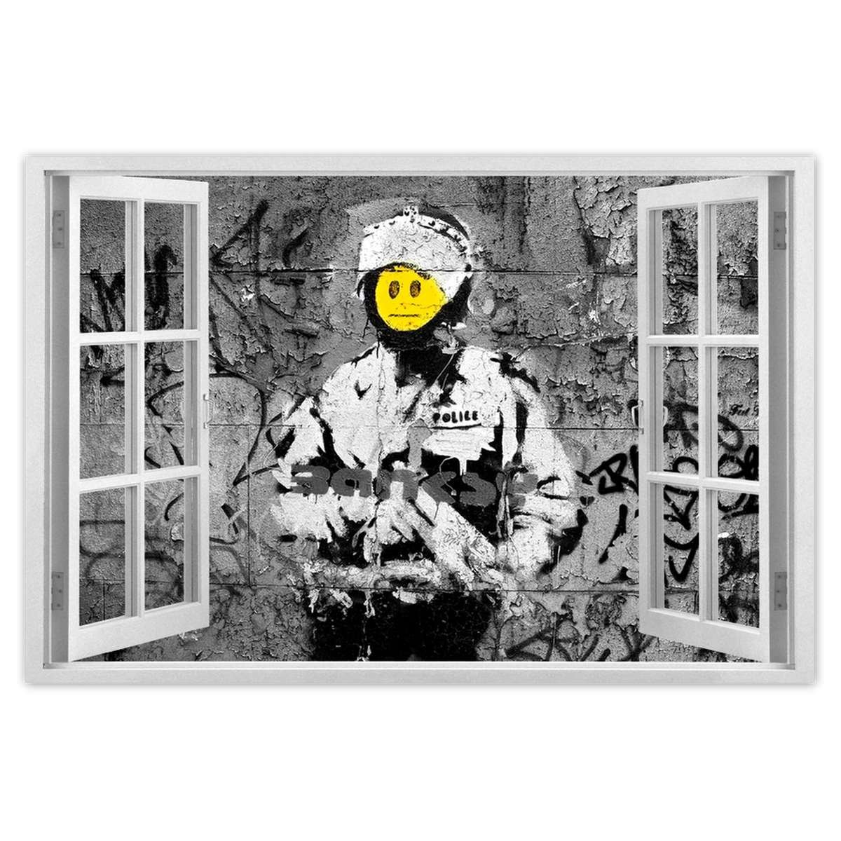 Plakat 120x80 Banksy Buźka Zesmakiem Sklep Empikcom 6870