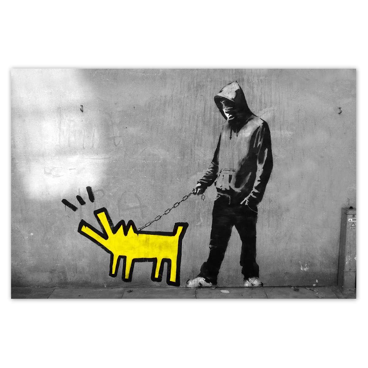 Plakat 120x80 Żółty Piesek Banksy Zesmakiem Sklep Empikcom 8840