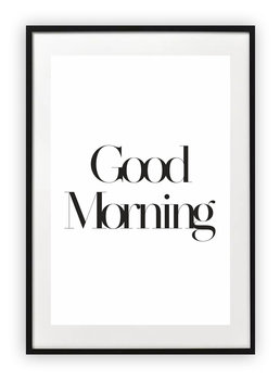Plakat 13x18 cm Good Morning Dzień dobry WZORY - Printonia