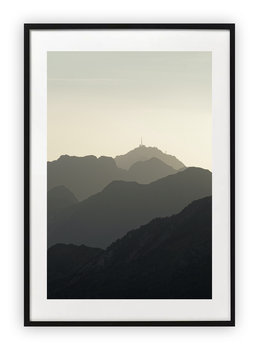 Plakat 13x18 cm Góry Krajobraz WZORY - Printonia