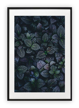 Plakat 13x18 cm Liście listki zielone rośliny WZORY - Printonia