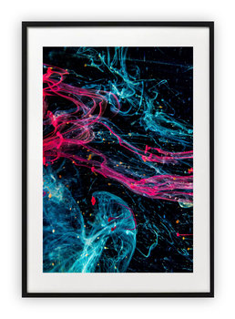 Plakat 30x40 cm Kolorowa abstracja WZORY - Printonia