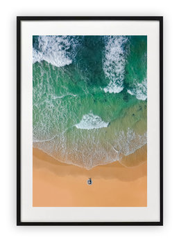 Plakat 40x50 cm Plaża Woda Ocean WZORY - Printonia