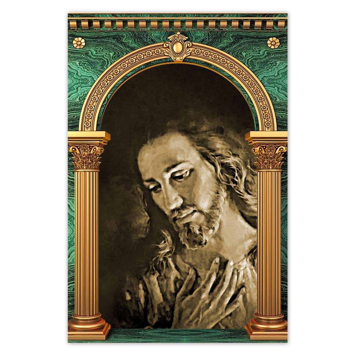 Plakat 40x60 Jezus Chrystus Sepia Zesmakiem Sklep Empikcom 2801