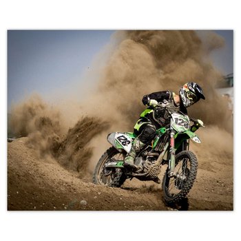 Plakat 50x40 Motocross Motocykl - ZeSmakiem