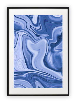 Plakat 61x91 cm  Marmur Fiolet Art WZORY - Printonia